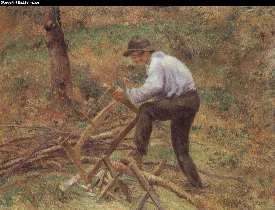 Camille Pissarro The Woodcutter